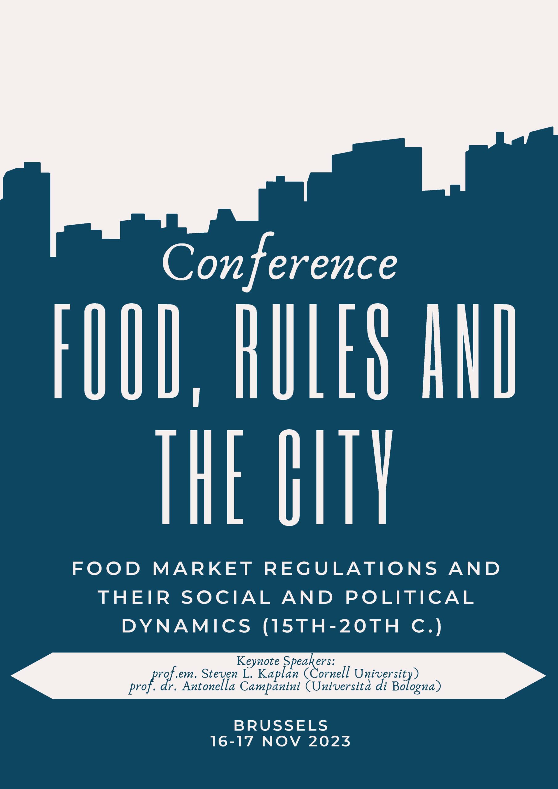 Conference ‘Food, Rules and the City’