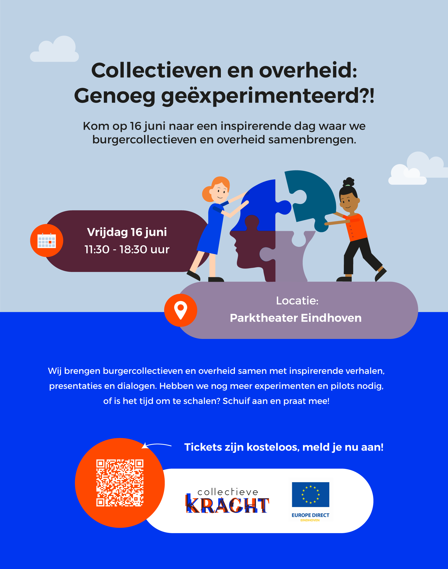 Evenement ‘Collectieven en overheid: Genoeg geëxperimenteerd?!’