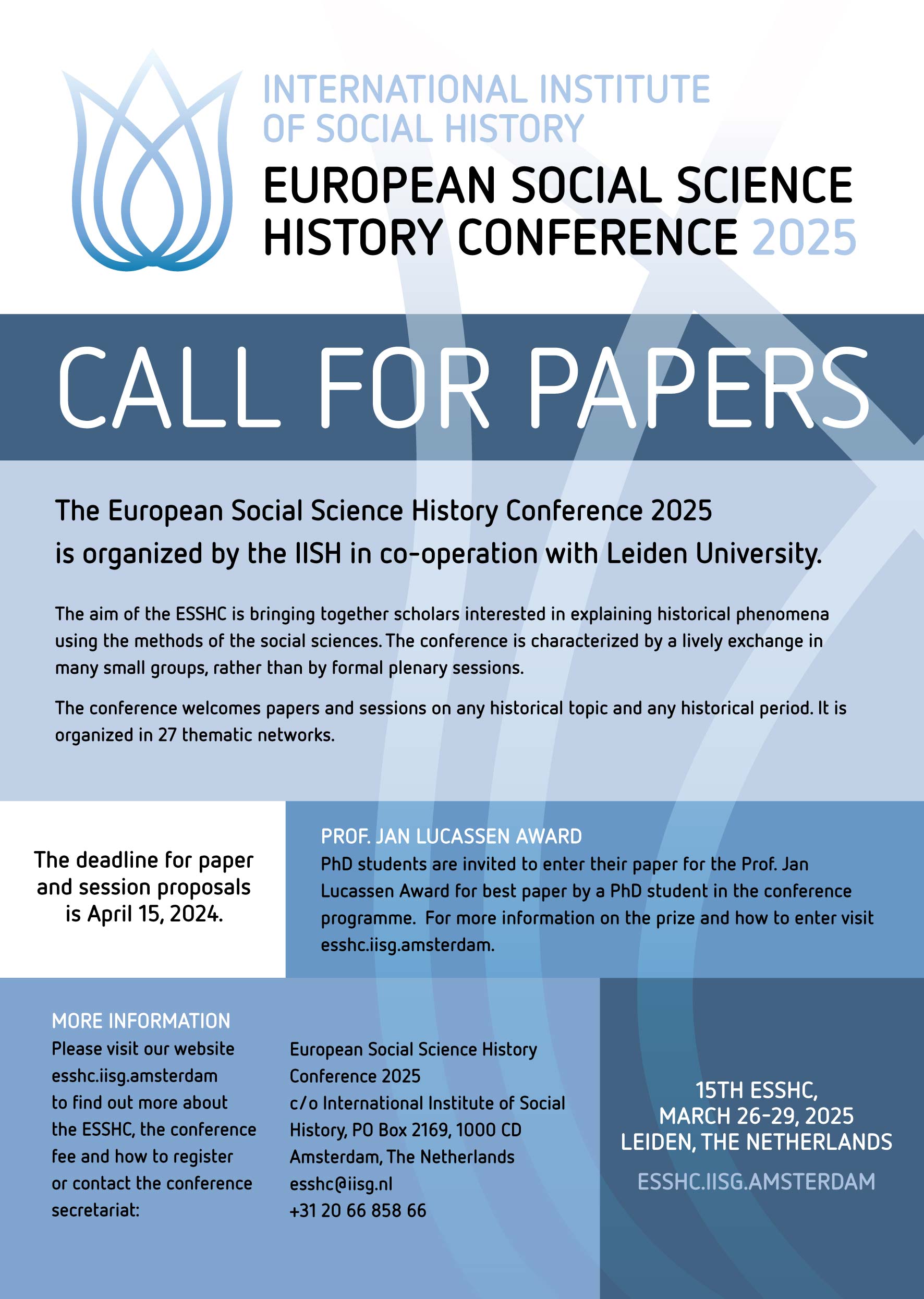 European Social Science History Conference (ESSHC) 2025