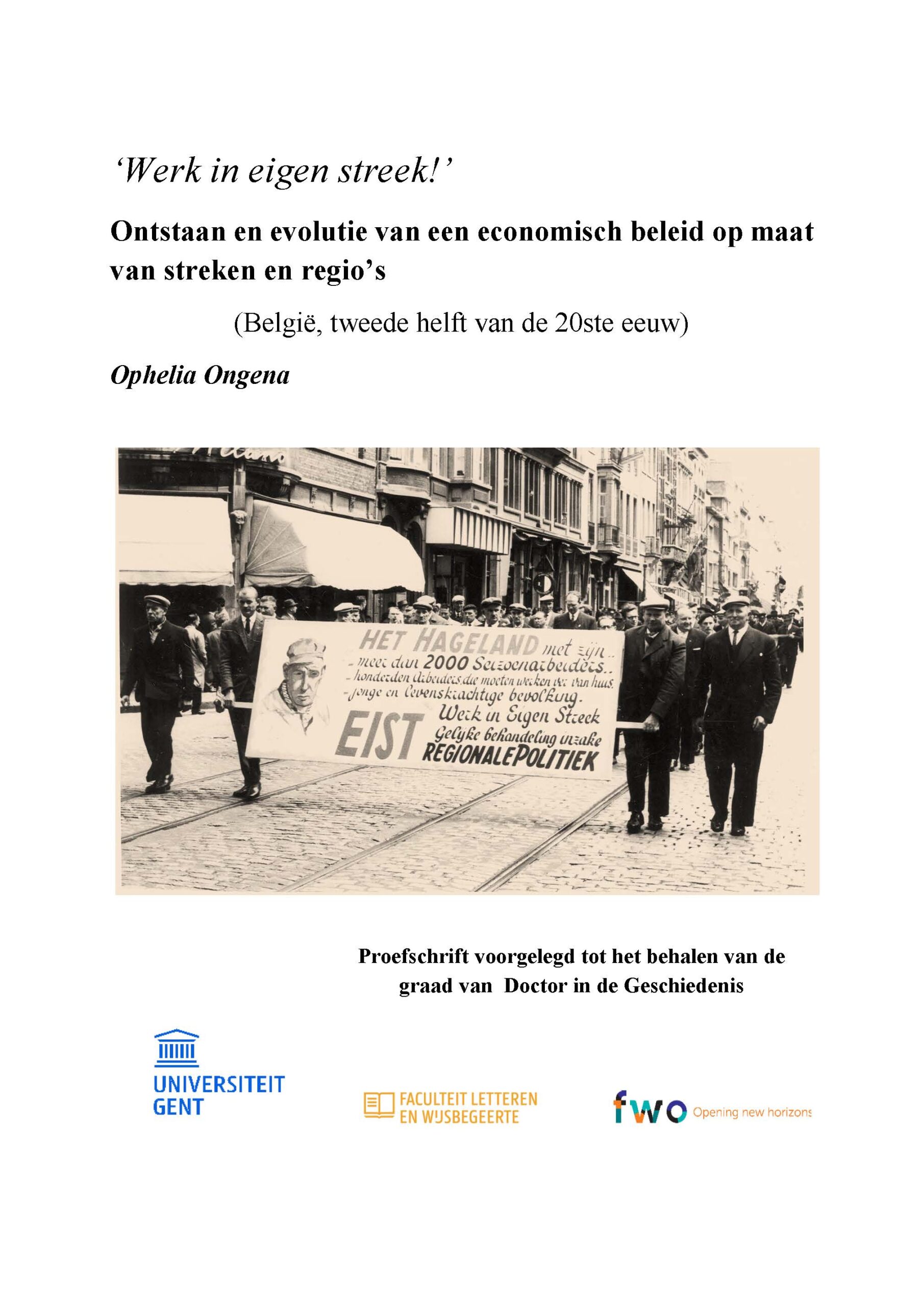 Succesful PhD defence Posthumus alumna Ophelia Ongena
