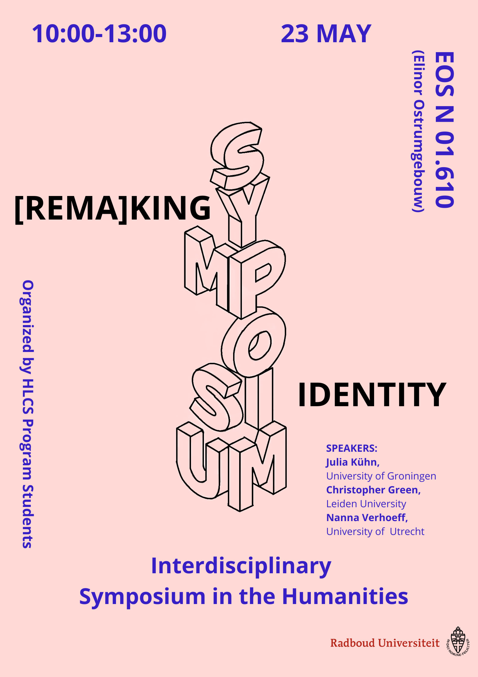 Interdisciplinary Symposium in the Humanities ‘[ReMa]king Identity’ – register by 22 May 2025