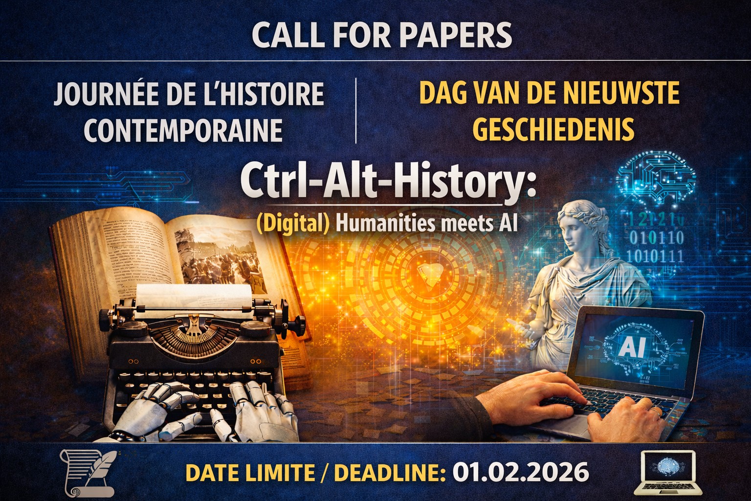 Dag van de Nieuwste Geschiedenis – Journée de l’Histoire Contemporaine 2026