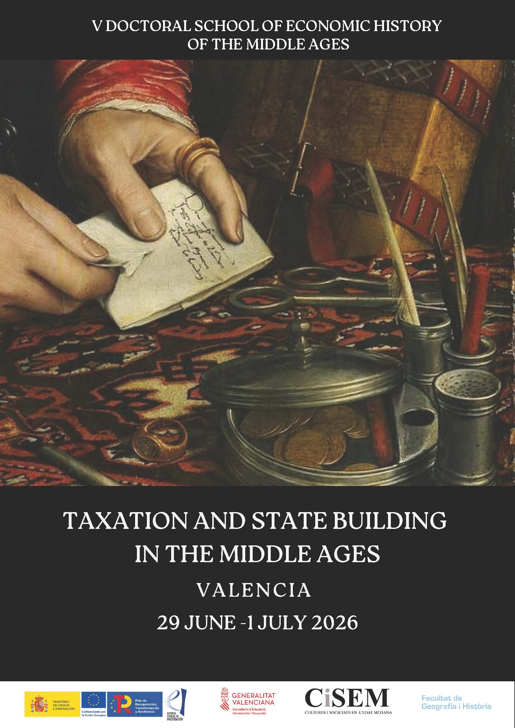 5th Doctoral School in Medieval Economic History